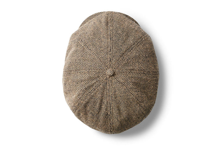 Brixton Brood Snap Cap - Brown/Khaki