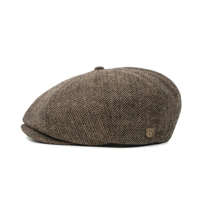 Brixton Brood Snap Cap - Brown/Khaki