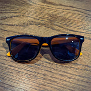 Perth County Moto Sunglasses - Black/Orange