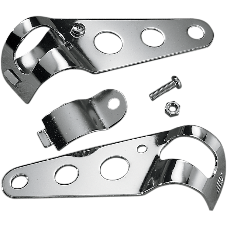 Drag Specialties Side-Mount Headlight Bracket