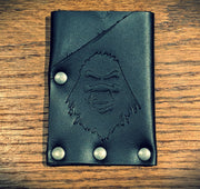 Ugly Muggin Leather & Co - The Dime Bag Card Wallet (Black)