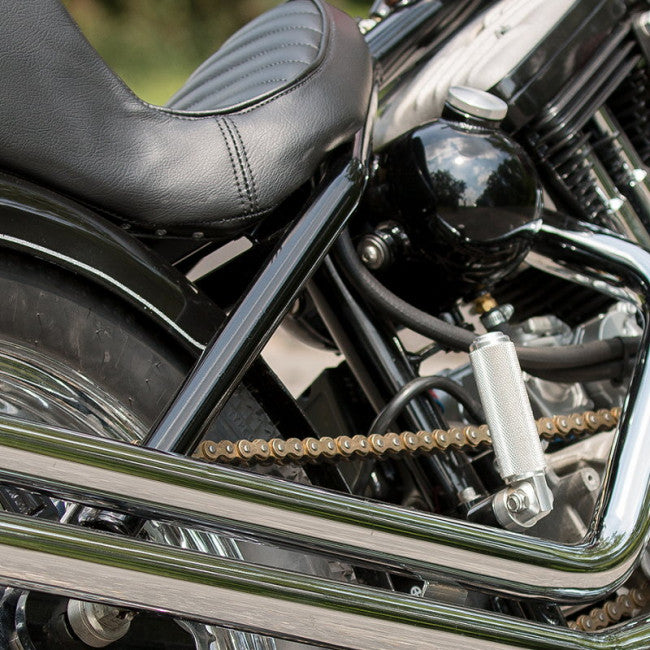 TC Bros 5" Round Pill Style Chopper Oil Tank