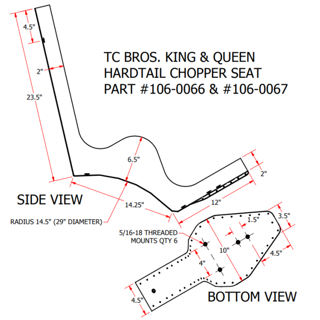 TC Bros - King Queen Seat