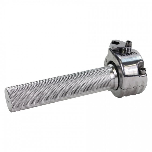 TC Bros. - 7/8" Single Cable Motorcycle Throttle - Polished