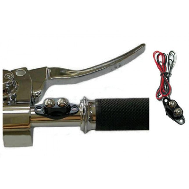 Wyatt Gatling Black Dual Handlebar Button Switch Kit