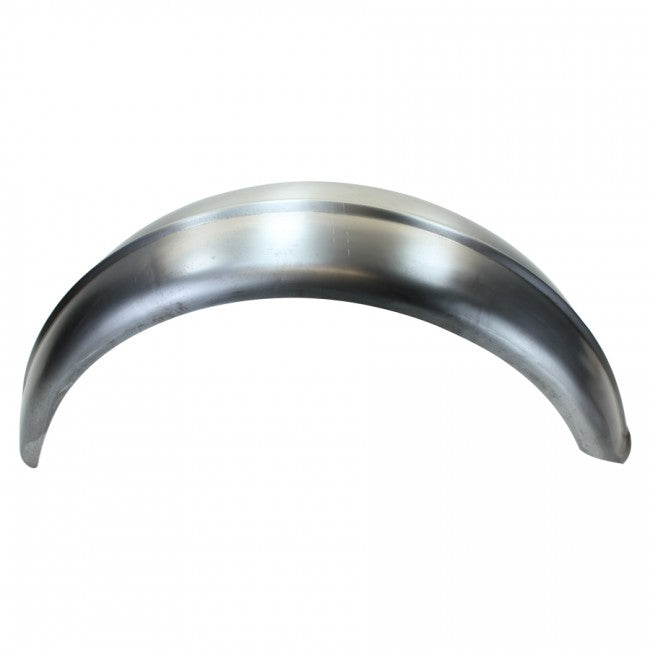 TC Bros. 5" Wide Raw Steel Ribbed Bobber Fender