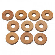 TC Bros.-Leather Cushion Washers with 3/8 inch Hole 10 pack