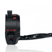 Moto Iron - Universal Compact Handlebar Multi-Switch for 7/8" Bars (hi/lo beam, turn signal, horn)