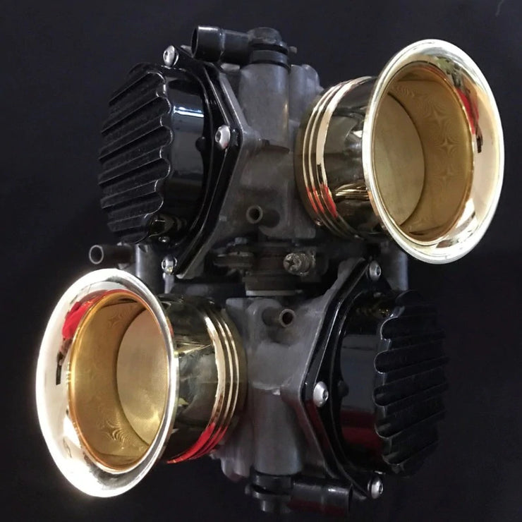 TJ Brutal Velocity Stacks - Dual Carb - Polished Aluminum