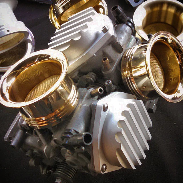 TJ Brutal Velocity Stacks - Dual Carb - Gloss Black