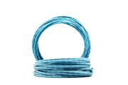Prism Supply Co Vintage Cloth Covered 16g Electrical Wire - Blue/White tracers